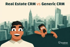 Real Estate CRM vs Generic CRM comparison image