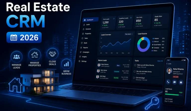Real Estate CRM Dashboard 2026