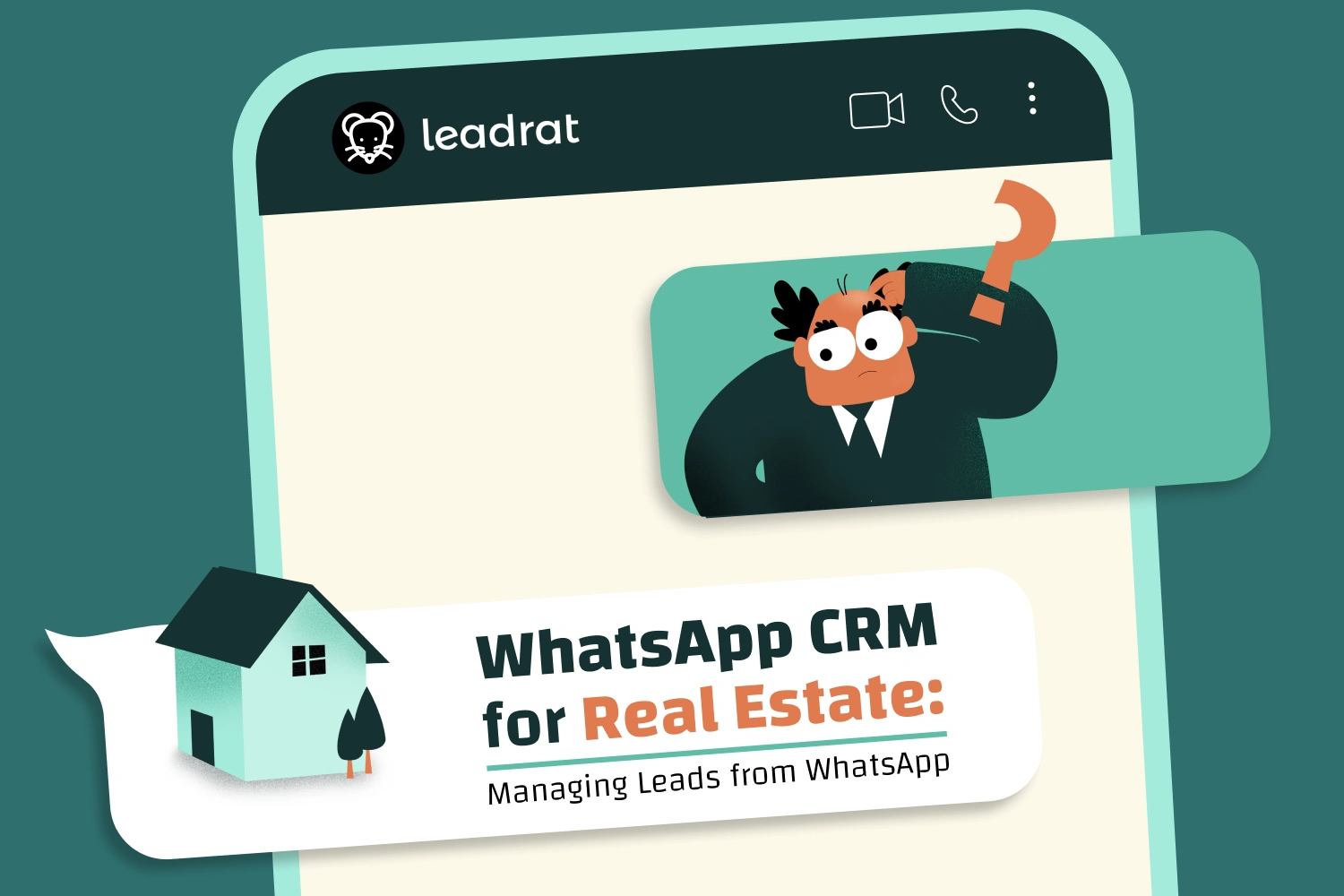WhatsApp Real Estate CRM integration