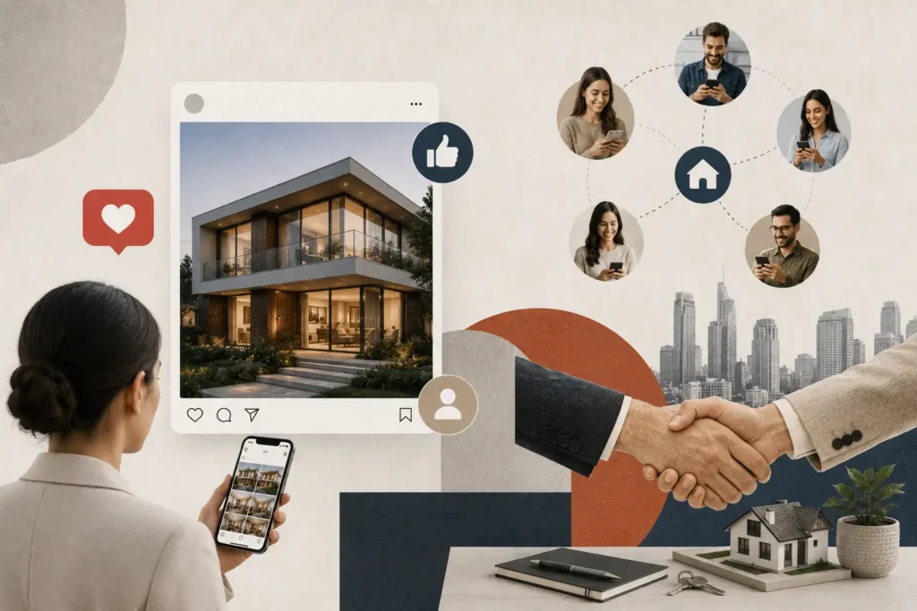 Why to invest in real estate social media marketing